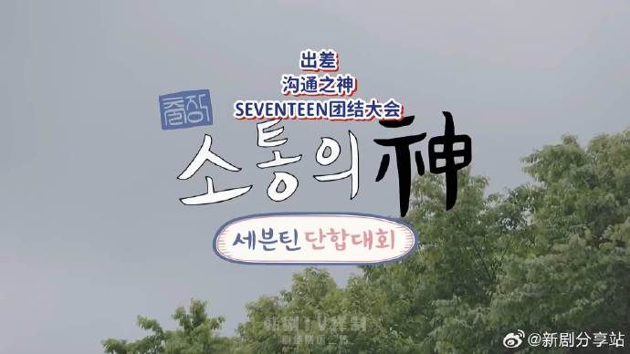 沟通之神SEVENTEEN篇